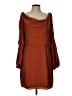 BCBGeneration 100% Polyester Solid Brown Casual Dress Size 12 - photo 1