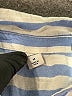 Old Navy Stripes Blue Short Sleeve Blouse Size M - photo 7