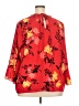 Old Navy 100% Polyester Red 3/4 Sleeve Blouse Size XXL - photo 2