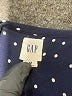 Gap 100% Modal Polka Dots Blue Long Sleeve Blouse Size M - photo 7