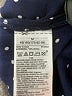 Gap 100% Modal Polka Dots Blue Long Sleeve Blouse Size M - photo 8