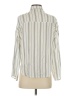 Caruso Stripes Ivory 3/4 Sleeve Blouse Size XS - photo 2