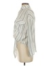 Caruso Stripes Ivory 3/4 Sleeve Blouse Size XS - photo 5
