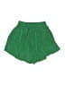 Lucy In The Sky 100% Polyester Hearts Green Shorts Size S - photo 2