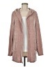 Assorted Brands 100% Polyester Pink Cardigan Size M - photo 1