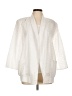 Assorted Brands Solid White Kimono Size L - photo 1