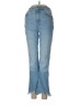 Zara Hearts Blue Jeans Size 6 - photo 1