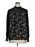 Monday Fun 100% Polyester Black Long Sleeve Blouse Size XL - photo 1