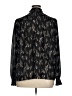 Monday Fun 100% Polyester Black Long Sleeve Blouse Size XL - photo 2