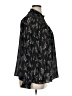 Monday Fun 100% Polyester Black Long Sleeve Blouse Size XL - photo 4