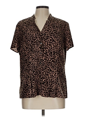 212 Collection Short Sleeve Blouse (view 1)