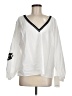 Zara Basic White Long Sleeve Blouse Size M - photo 1
