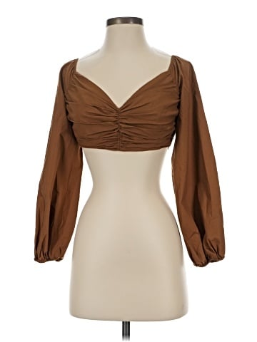 Zara Collection 3/4 Sleeve Blouse (view 1)