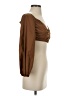 Zara Collection Brown 3/4 Sleeve Blouse Size S - photo 4