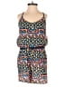 Love Reign 100% Polyester Print Blue Romper Size S - photo 1
