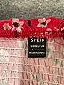Shein 100% Polyester Floral Pink Cocktail Dress Size 8 - 10 - photo 7