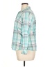 Talbots 100% Cotton Plaid Teal Long Sleeve Button-Down Shirt Size XL (petite) - photo 5
