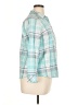 Talbots 100% Cotton Plaid Teal Long Sleeve Button-Down Shirt Size XL (petite) - photo 4