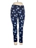 Old Navy Floral Blue Leggings Size XL - photo 1