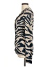 Dina Be Animal Print Tan Cardigan Size M - photo 5