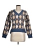 Unbranded Argyle Blue Pullover Sweater Size M - photo 1