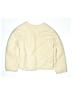 Zara 100% Polyester Ivory Jacket Size 11 - photo 2