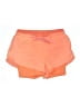 Athleta Color Block Orange Athletic Shorts Size 6 - photo 1