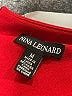 Nina Leonard 100% Polyester Red Cocktail Dress Size M - photo 7