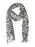Unbranded Animal Print Ivory Brown Scarf One size - photo 1