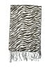 Unbranded Animal Print Ivory Brown Scarf One size - photo 2