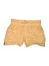 Athleta 100% Linen Solid Yellow Board Shorts Size 0 - photo 1