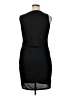 BTFBM Solid Black Cocktail Dress Size XL - photo 2