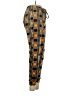 Unbranded 100% Polyester Plaid Orange Casual Pants Size S - photo 4