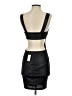Foreign Exchange Metallic Black Cocktail Dress Size S - photo 2