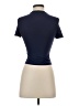 Shein Blue Short Sleeve Turtleneck Size 2 - photo 2