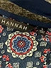 Hannah 100% Polyester Blue Sleeveless Blouse Size L - photo 7