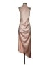 Nookie Metallic Tan Cocktail Dress Size S - photo 1