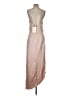 Nookie Metallic Tan Cocktail Dress Size S - photo 2