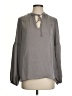 alex & lili 100% Polyester Gray Long Sleeve Blouse Size S - photo 1