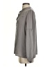 alex & lili 100% Polyester Gray Long Sleeve Blouse Size S - photo 5