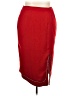 Unbranded 100% Polyester Red Casual Skirt Size P (petite) - photo 1