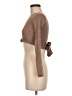 Pink Lily Brown Pullover Sweater Size L - photo 5