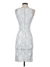 Topshop 100% Polyester Silver Cocktail Dress Size 2 - photo 2