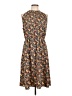Shein 100% Polyester Floral Brown Casual Dress Size 12 - photo 1