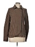 Chaps 100% Cotton Houndstooth Brown Jacket Size L - photo 1