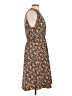 Shein 100% Polyester Floral Brown Casual Dress Size 12 - photo 4
