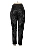 Theory 100% Polyester Metallic Black Casual Pants Size 6 - photo 2