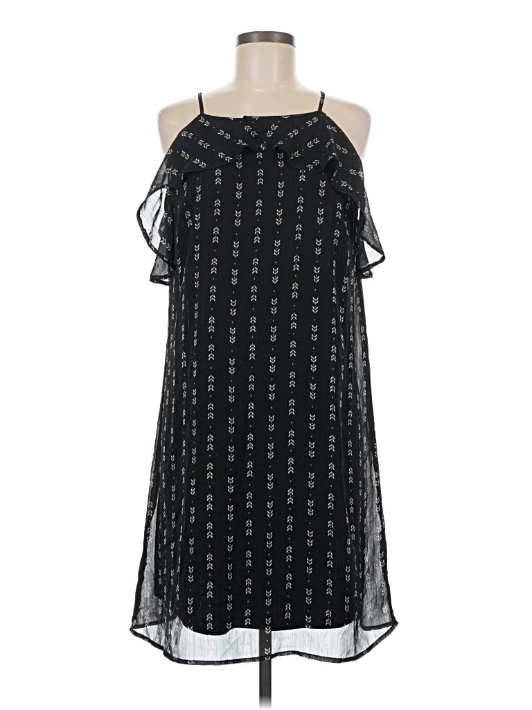 Pre-owned Maurices Casual Dress In Black