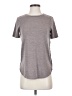 Ann Taylor Gray Short Sleeve Top Size XXS - photo 1