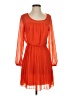 eunishop 100% Polyester Orange Cocktail Dress Size S - photo 1